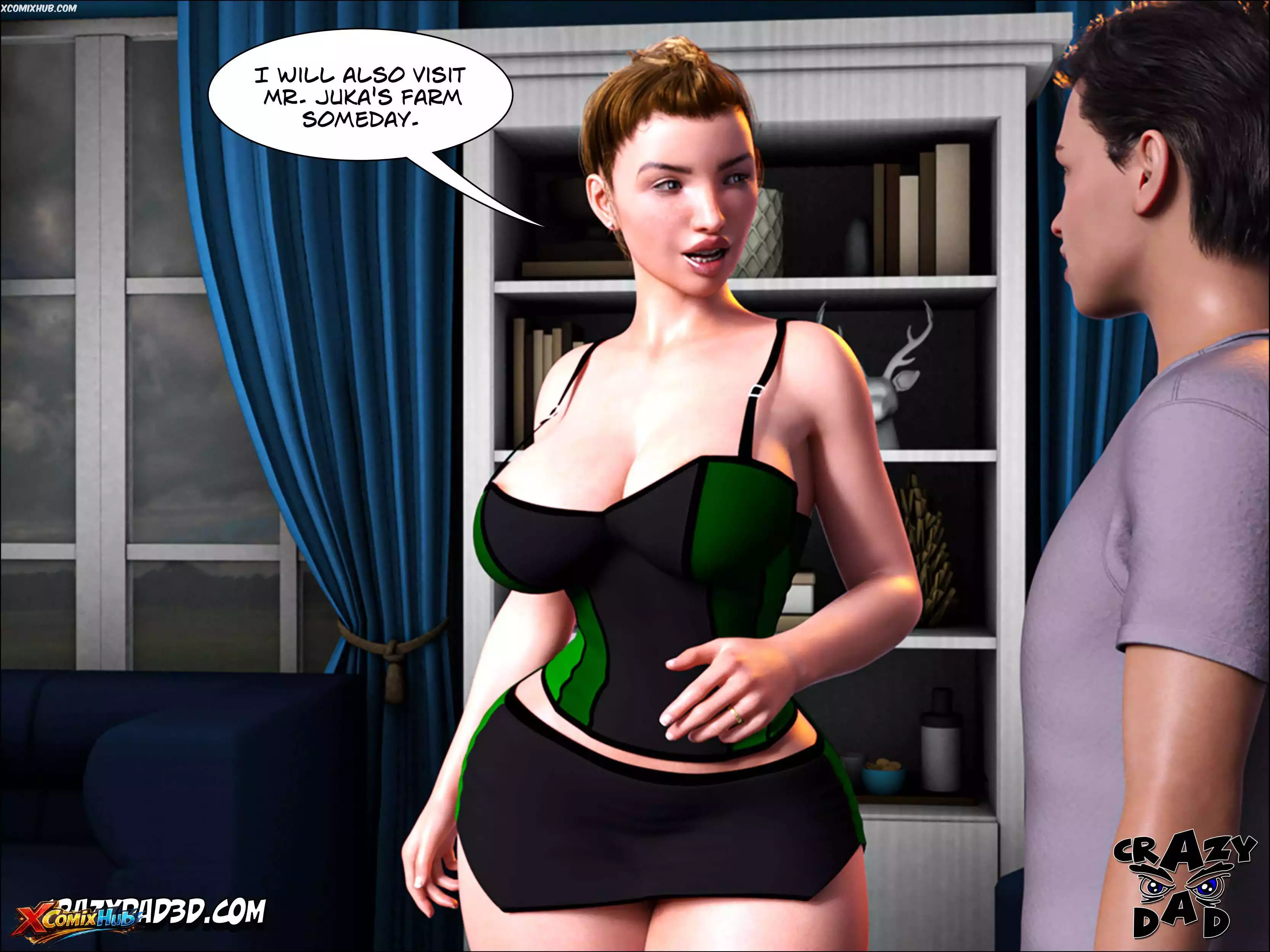Father In Law At Home Chapter 20 Crazydad3d 019 Comic Page 19